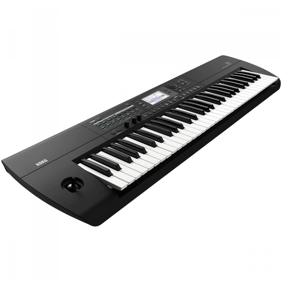 鍵盤楽器 KORG i3 MUSIC WORKSTATION KORG i3 Music Workstation - Matte Silver – Kraft Music