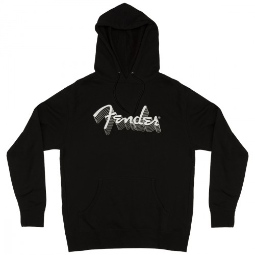 FENDER REFLECTIVE HOODIE BLACK TAILLE S