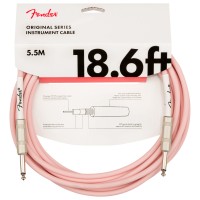 Photo FENDER CABLE ORIGINAL SERIES INSTRUMENT SHELL PINK 5.5M
