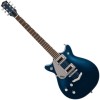 Photo GRETSCH GUITARS G5232LH ELECTROMATIC DOUBLE JET FT MIDNIGHT SAPPHIRE