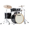 Photo TAMA CL52KRS-TPB - KIT SUPERSTAR CLASSIC 5 FTS TRANSPARENT BLACK BURST