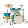 Photo TAMA CL52KRS-PCLP KIT SUPERSTAR CLASSIC EXOTIC CARIBBEAN LACEBARK PINE FADE