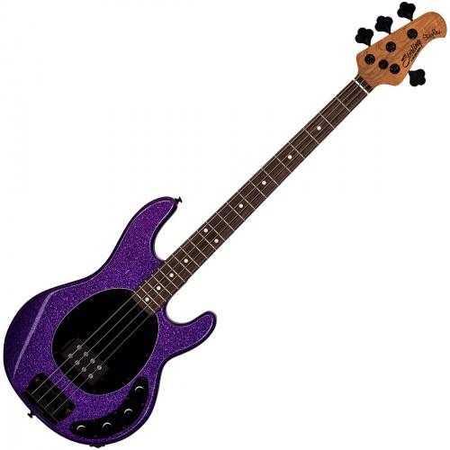 STERLING BY MUSIC MAN STINGRAY RAY34 PURPLE SPARKLE