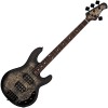 Photo Sterling By Music Man Stingray RAY34HH Trans Black Satin