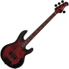 Photo STERLING BY MUSIC MAN STINGRAY RAY34PB DARK SCARLET BURST SATIN