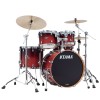 Photo TAMA MBS42S-DCF - KIT STARCLASSIC PERFORMER 4 FTS DARK CHERRY FADE