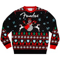 FENDER UGLY CHRISTMAS SWEATER BLACK XL