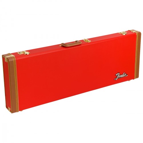 FENDER CLASSIC SERIES WOOD CASE STRAT/TELE FIESTA RED