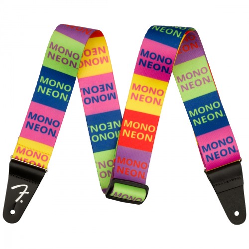 FENDER SANGLE 2 MONONEON LOGO MULTI-COLOR