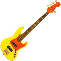 FENDER MONONEON JAZZ BASS V NEON YELLOW