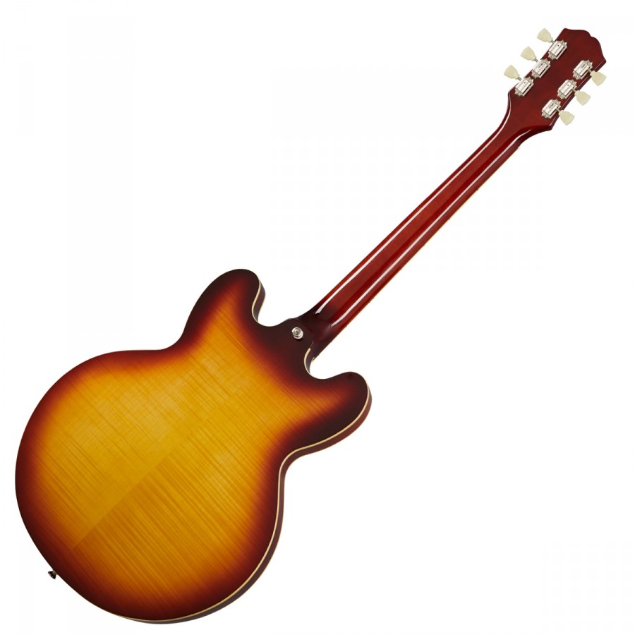 Epiphone ES-335 Figured Raspberry Tea Burst - Guitare électrique