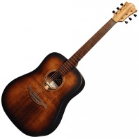 LAG T70D BLACK AND BROWN DREADNOUGHT