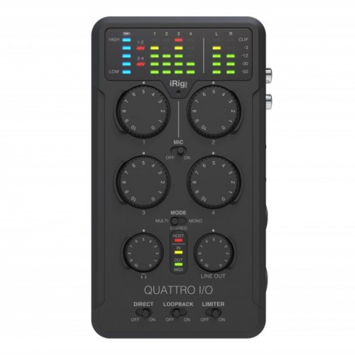 IK MULTIMEDIA IRIG PRO QUATTRO I/O