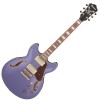 Photo IBANEZ AS73G METALLIC PURPLE FLAT