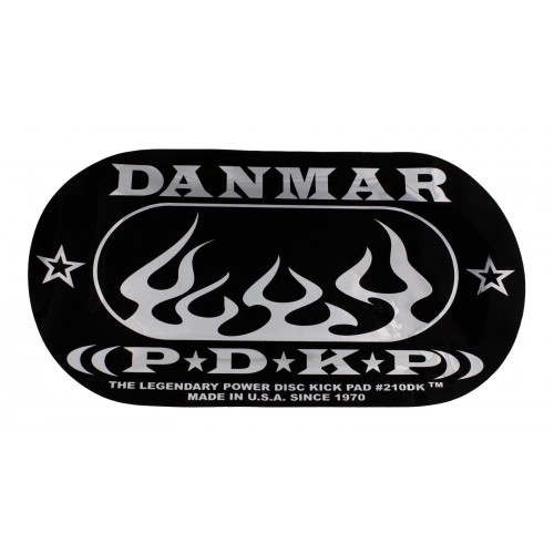 DANMAR PERCUSSION 210DKF PATCH DOUBLE PEDALE GC FLAMME
