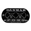 Photo Danmar Percussion 210DKF Patch Double Pdale GC Skull