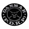 Photo DANMAR PERCUSSION 210SK PATCH GROSSE CAISSE SKULL