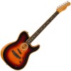 Photo FENDER AMERICAN ACOUSTASONIC TELECASTER CHANNEL BOUND NECK 3-COLOR SUNBURST