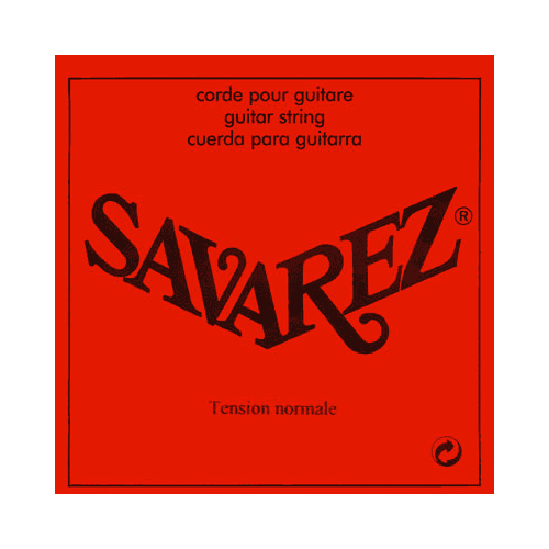 SAVAREZ 5209R DETAIL CLASSIQUE SI-9 ROUGE FILÉE - Cordes détail