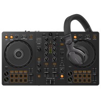 Pioneer DJ Bundle DDJ-FLX4 + HDJ-CUE1