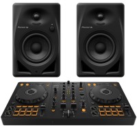 Pioneer DJ Bundle DDJ-FLX4 + DM-40D