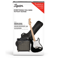 SQUIER SONIC STRATOCASTER BLACK PACK