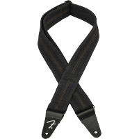 FENDER X WRANGLER SANGLE DENIM WASHED BLACK STITCH