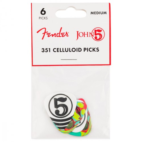 FENDER MEDIATORS 351 CELLULOID JOHN 5 (6)