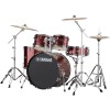 Photo YAMAHA RYDEEN STAGE 22" PAISTE 101 BURGUNDY GLITTER