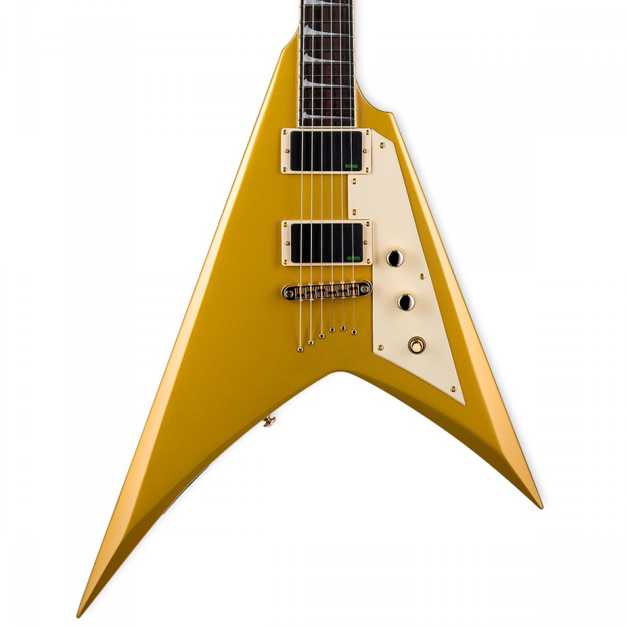 Guitare ESP LTD KH-V Metallic Gold – Avis, Test