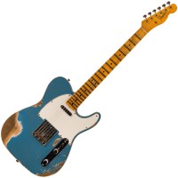 FENDER CUSTOM SHOP 1965 TELECASTER CUSTOM HEAVY RELIC AGED LAKE PLACID BLUE