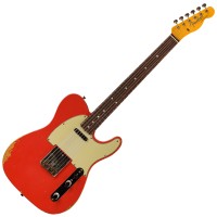 FENDER CUSTOM SHOP 1964 TELECASTER RELIC AGED FIESTA RED