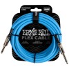 Photo ERNIE BALL FLEX CABLE 6M BLUE