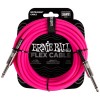 Photo Ernie Ball Flex Cble 6M Pink