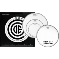CODE DRUMHEADS DNA CLEAR TOM PACK