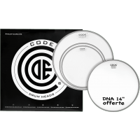 CODE DRUMHEADS DNA CLEAR STANDARD PACK