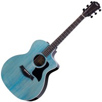 TAYLOR 214CE DELUXE LIMITED TRANS BLUE TOP