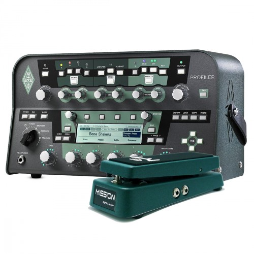 KEMPER BUNDLE PROFILER POWERHEAD BLACK + MISSION ENGINEERING EP1-KP-GN