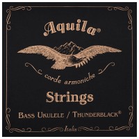 AQUILA CORDES BASS UKULELE THUNDERBLACK