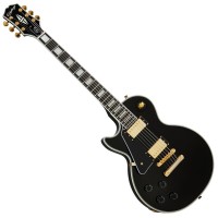 EPIPHONE LES PAUL CUSTOM EBONY GAUCHER