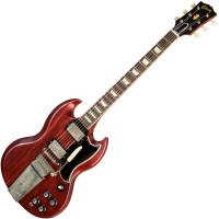 GIBSON CUSTOM SHOP 1964 SG STANDARD REISSUE MAESTRO VIBROLA CHERRY RED