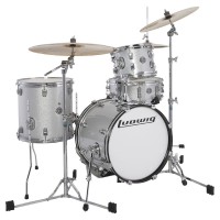 LUDWIG KIT BREAKBEATS QUESTLOVE WHITE SPARKLE