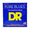 Photo DR STRINGS PURE BLUES ELECTRIC LIGHT TO MEDIUM 09-46
