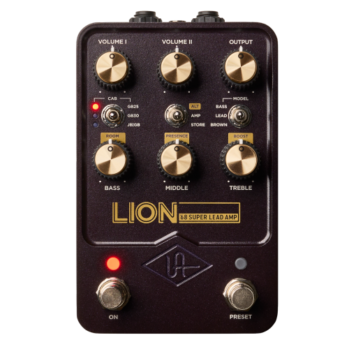 UNIVERSAL AUDIO UAFX LION ‘68 SUPER LEAD AMP