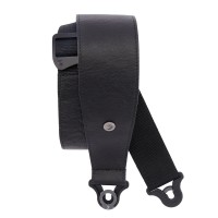 D'ADDARIO COMFORT LEATHER AUTO LOCK GUITAR STRAP 3"