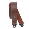 Photo D'Addario 25BAL02 Comfort Leather Auto Lock Guitar Strap 2.5" Brown