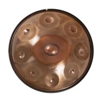 METAL SOUNDS HANDPAN SPACEDRUM EMBER 9 NOTES - SONORO D MIN