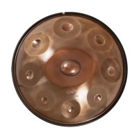 Metal Sounds Handpan Spacedrum Ember 9 Notes - Sonoro D Min