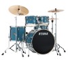 Photo Tama IP52H6W-HLB - Kit Imperialstar 5 Fts Hairline Blue