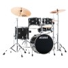 Photo TAMA IP58H6W-HBK - KIT IMPERIALSTAR 5 FTS HAIRLINE BLACK